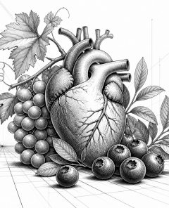 trauben-blaubeeren-herzgesundheit-polyphenole