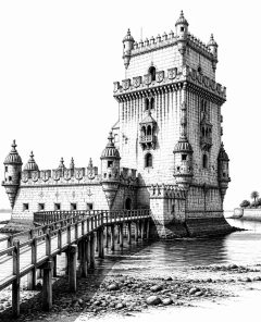 turm-von-belem-lissabon-unesco-wachter