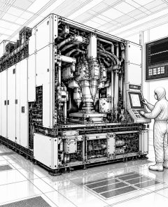 ai-asml-euv-lithography-scanner-cleanroom