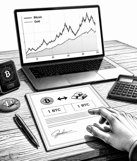 ai-bitcoin-vs-gold-bet-1btc-5y
