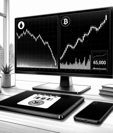 ai-brent-hormuz-bitcoin-65k-etf-fomc