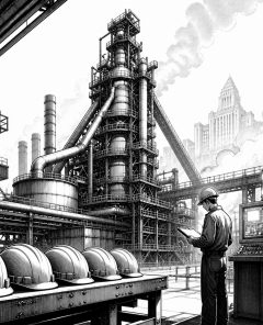 ai-british-steel-nationalization-blast-furnace