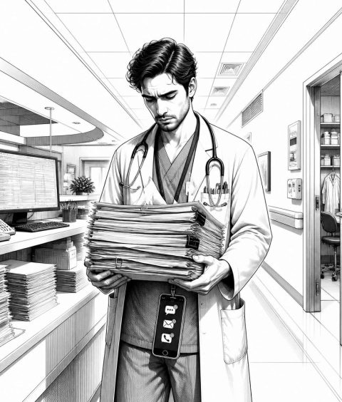 ai-burnout-gesundheitswesen-papierkram