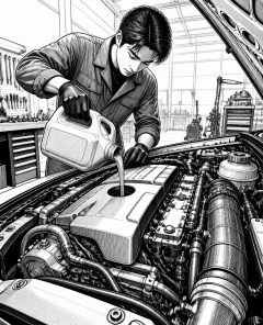 ai-castrol-edge-titanium-fst-motor-oil-workshop