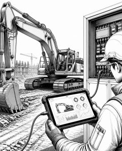 ai-caterpillar-digital-fleet-excavator