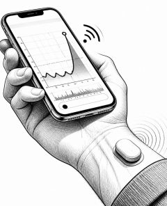 ai-cgm-blutzucker-smartphone-bluetooth