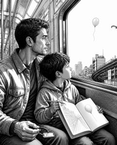 ai-color-book-vater-sohn-rituale-trauer