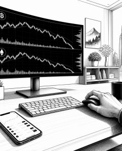ai-crypto-bitcoin-ethereum-falling-chart