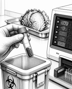 ai-cyclospora-ausbruch-stuhlprobe-labor