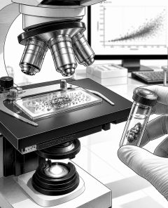ai-cyclospora-outbreak-florida-lab-microscope