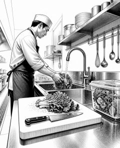 ai-cyclosporiasis-restaurant-food-safety