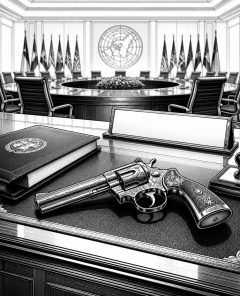 ai-diplomatie-revolver-nato-geschenk