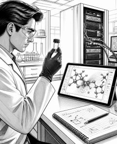 ai-drug-discovery-molecule-model