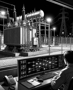 ai-electric-grid-utility-regulation-substation