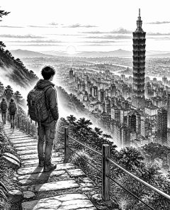ai-elephant-mountain-taipei-xiangshan