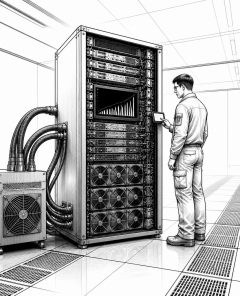 ai-etched-inference-rack