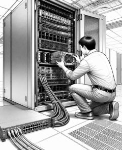 ai-etched-low-voltage-inference-rack