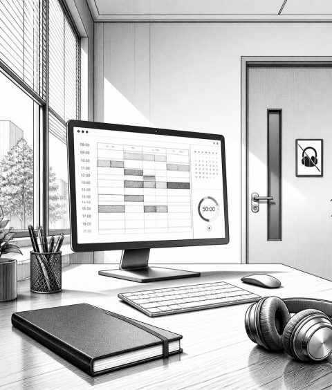ai-focus-chronoworking-quiet-room-calendar