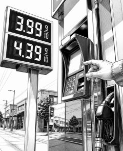ai-fuel-price-sign-brent-fall