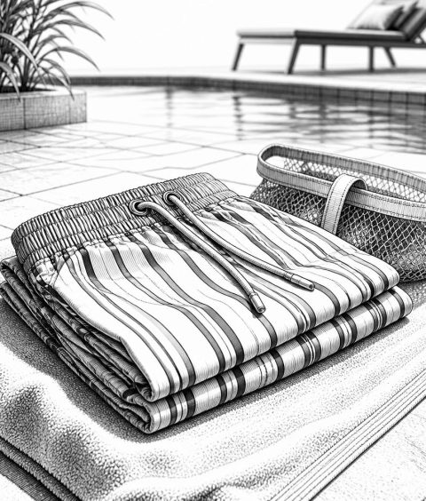 ai-gant-classic-fit-gestreift-badeshorts