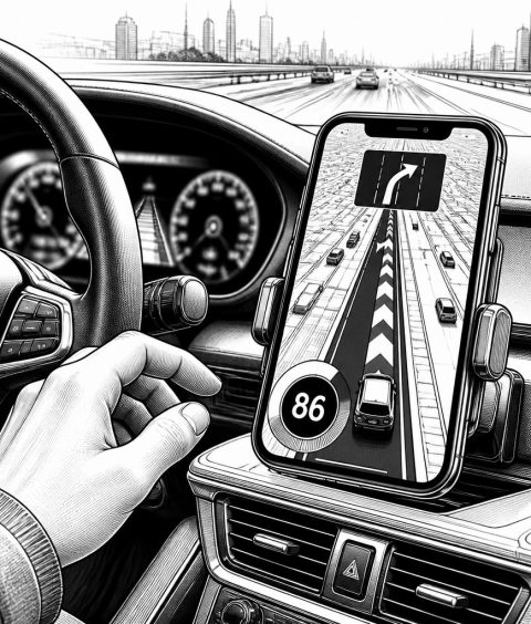 ai-google-maps-android-auto-immersive-speedometer