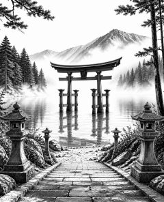 ai-hakone-torii-ashi-lake