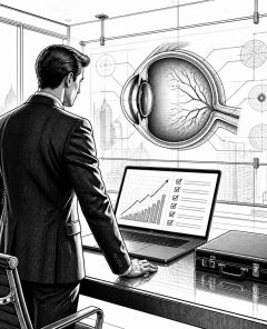 ai-harrow-health-ophthalmology-stock-chart