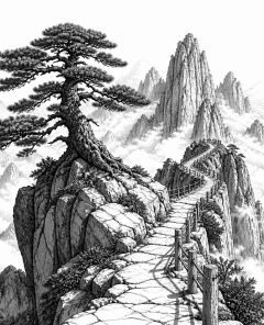ai-huangshan-cloud-sea