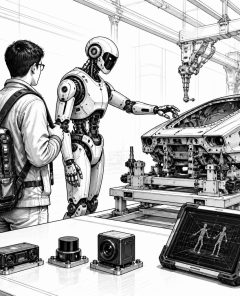 ai-industrie-robotik-ki-humanoid-training-cameras
