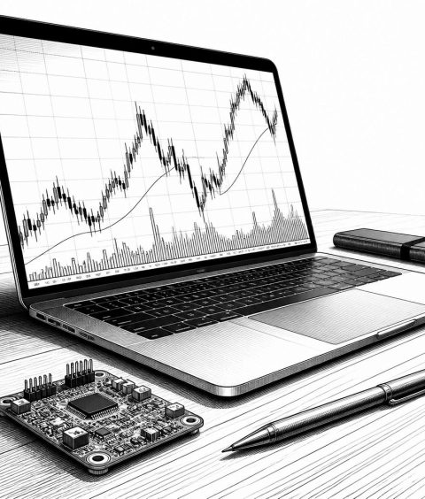 ai-intel-valuation-stock-chart-server-rack
