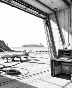 ai-iran-straits-hormuz-drone-hangar-operations