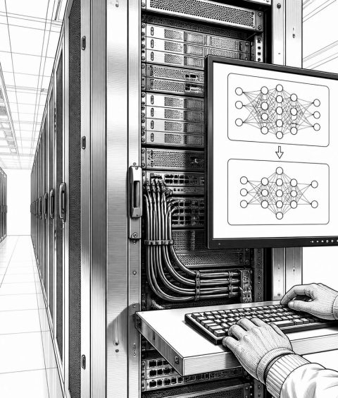 ai-kidistillation-serverrack