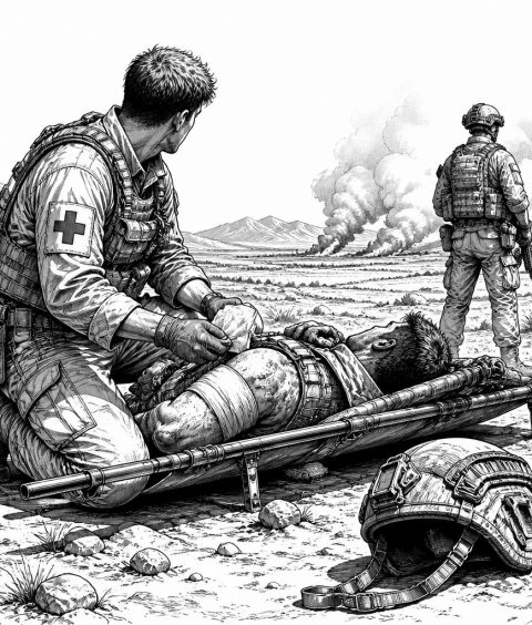 ai-korean-war-military-medic-medevac
