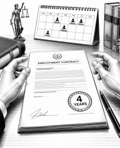 ai-labor-contract-fixed-term-4-years