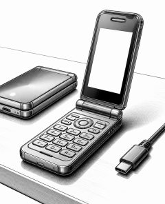 ai-light-flip-minimalistisches-klappphone
