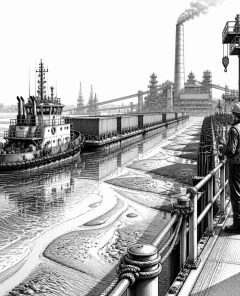 ai-low-water-river-shipping-tugboat