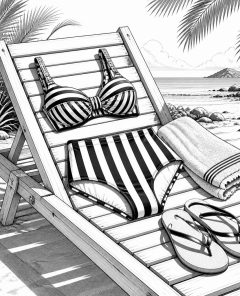 ai-mayoii-high-waist-stripe-bikini