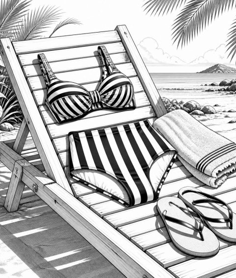 ai-mayoii-high-waist-stripe-bikini