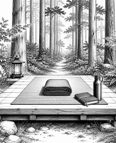 ai-mental-wellness-retreat-forest-path