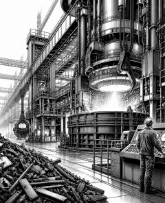 ai-nucor-aktie-margen-elektroofen