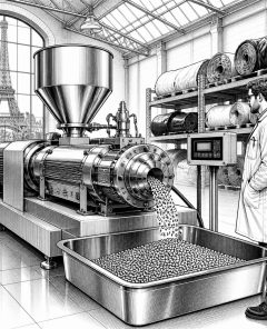 ai-nylon-recycling-pellets-extruder