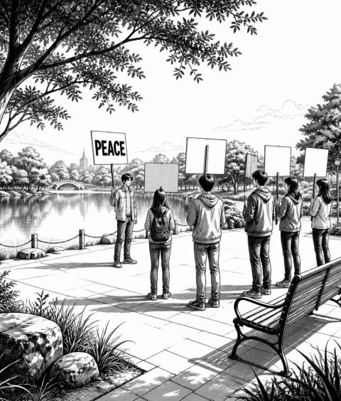 ai-oakland-iran-protest-peace-park