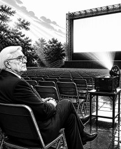 ai-outdoor-cinema-screen-projection-security