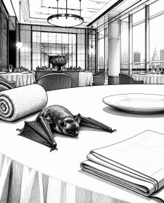 ai-rabies-bat-restaurant-table