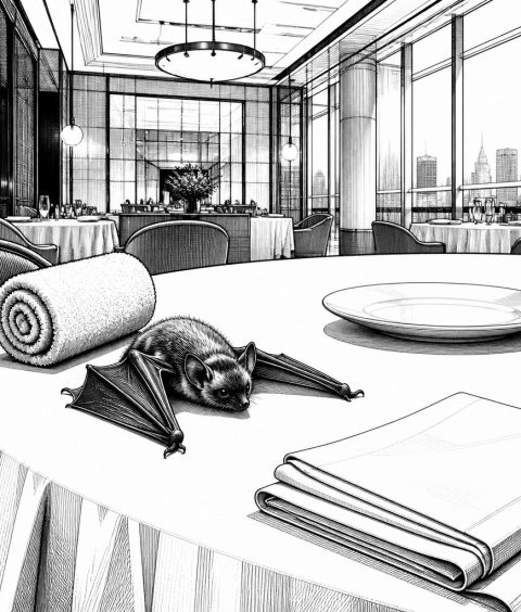 ai-rabies-bat-restaurant-table