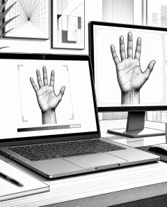 ai-recathandgesten-stockfoto-sicherheitsluecke