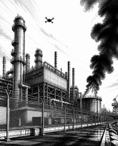ai-rfp-oil-refinery-drone-attack