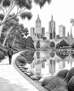 ai-royal-botanic-gardens-melbourne-urbane-natur