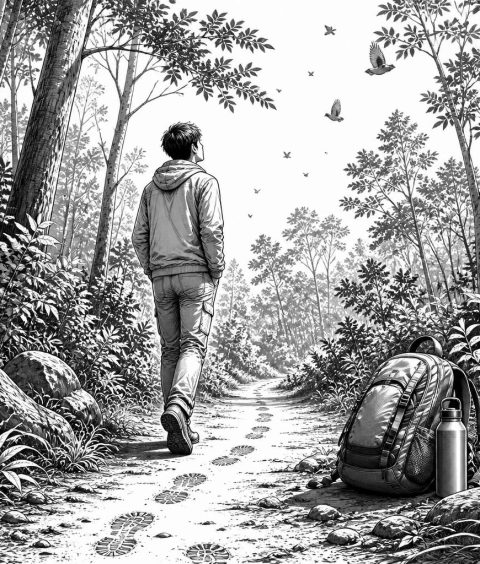 ai-silent-walking-stress-natur-120-minuten