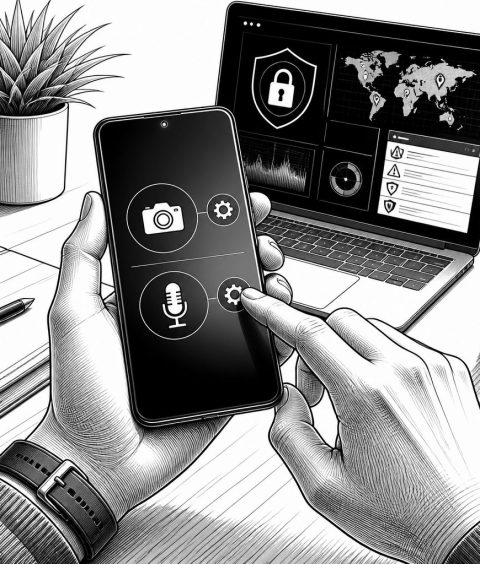 ai-smartphone-security-camera-indicator